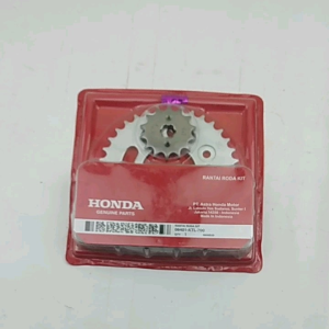 Gear Set Supra x 125 / Gir set Honda Supra fit New  Revo Lama original Primium - 06401-KTL-700