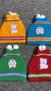Kupluk Rajut Bayi 0-3 Bulan Bahan Full Rajut Murah Lucu Topi Kupluk Rajut Prempuan Laki-Laki