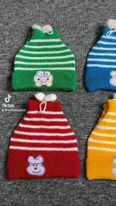 Kupluk Rajut Bayi 0-3 Bulan Bahan Full Rajut Murah Lucu Topi Kupluk Rajut Prempuan Laki-Laki Kupluk HPD-Salur-K6