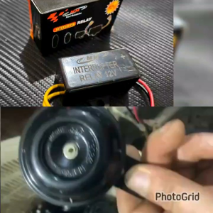 RELAY MODUL KLAKSON INTERRUPTER /RELAY PUTUS PUTUS TEGANGAN 12VOLT Motorcycle