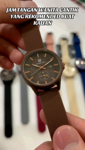 TERLARIS / TERBARU JAM TANGAN WANITA ORIGINAL / JAM TANGAN WANITA TAHAN AIR / JAM TANGAN KASUAL WANITA DIVERLAND DDL03 TALI RUBBER / TANGGAL AKTIF