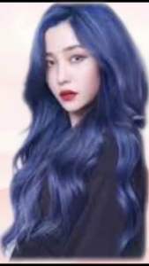 Thuốc nhuộm tóc màu Xanh Dương - Cần tẩy / Nhuộm tóc tiện lợi tại nhà - Tặng kèm oxi trợ nhuộm