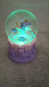 Kotak Musik Bola Salju Snowball Funny Cat