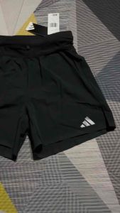 กางเกงวิ่งขาสั้นผู้ชาย Adidas ULTIMATE HEAT.RDY 5 นิ้ว สีดำ