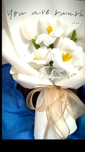 Bó hoa Tuylip mẫu mới nhất siêu dễ thương phù hợp tặng Sinh Nhật các ngày lễ