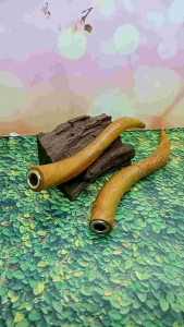 sedotan once pipa kayu kelor emas model S premium B257