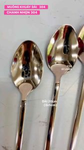 MUỖNG CHANH ĐẦU NHỌN 304 T / MUỖNG KHUẤY 304