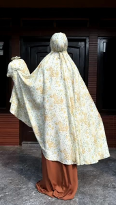 UK HIJAB Mukenah Ameena motif Rayon premium super halus lembut JUMBO