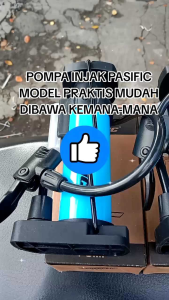 POMPA INJAK SEPEDA PORTABLE DAN FLEXIBLE
