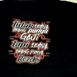 Kaos Pejuang Rezeki Max Bb 160 Kg Kaos Jumbo Big Size Dewasa 2XL Sampai 10XL Pria Dan Wanita Bahan Semi Katun Combed 24s