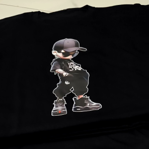 Kaos Raper Man Max BB 150 Kg Kaos Jumbo Big Size Dewasa 2XL Sampai 7XL Pria Dan Wanita Bahan Semi Katun Combed 24s