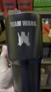 TEAM WANG แก้วเก็บควมเย็น ขนาด 30 Oz พิมพ์ลาย แก้วเยติ แก้วสแตนเลส