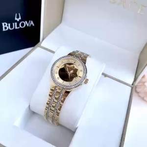 Đồng Hồ Nữ Bulova 97L176 Quartz Size 32 Phantom Gold