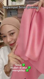 SEGIEMPAT SINAR HIJAB SEGIEMPAT SINAR PREMIUM  GLITER GLAMOUR / SYAKILLA STORE