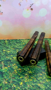 Cangklong once pipa kayu galih kelor Jawa model blimbing segi delapan B222