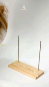 Pajangan Vinyl Record/Display Rak Piringan Hitam Pameran/Tempat Penyimpanan LP Kayu