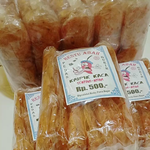 Makanan Ringan Keripik Kaca / Keripik Beling