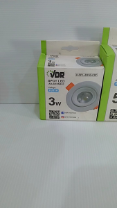 Lampu spot plafon MURAH VDR Putih / Warm white - 3watt - 5watt - 7watt