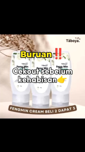 Cream Taboya Fengnim Mengatasi Semua Masalah Pada Kulit Brigjtening dan Whitening