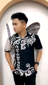 Kemeja Batik Pria Modern terbaru 2024 batik pria M L XL