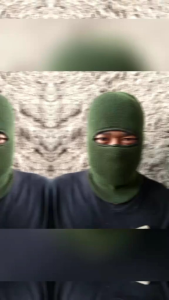 kupluk ninja rajut bolong 1/sebo kupluk ninja tebal untuk bermotor dan muncak juga ngeronda murah berkualitas Dewasa Hitam - 1 Pcs Lubang 1