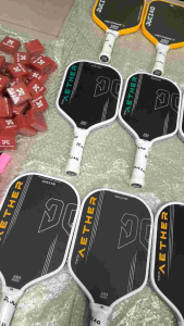 Juciao Aether IV (Gen4) Thermoformed T700 Raw Carbon Fiber Pickleball Paddle For Power & Spin