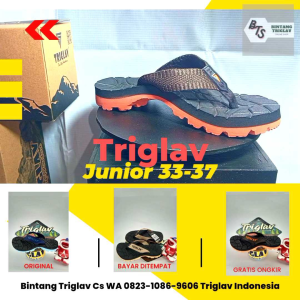 BTS sandal jepit gunung anak laki-laki dan perempuan keren nyaman dan kuat size 33 sampai 37