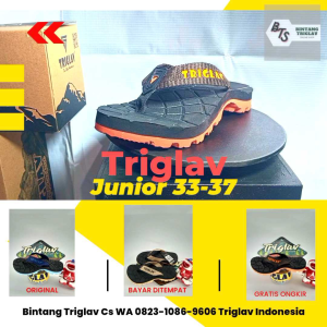 sandal anak laki laki perempuan warna keren no 33 37 triglav