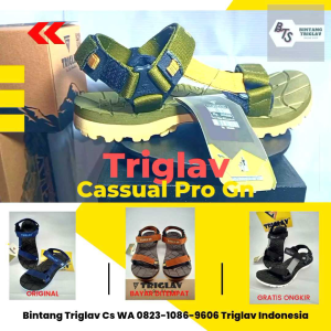BTS sandal gunung laki-laki pria triglav cassual keren dan gaul