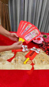 Angpao Imlek Terbaru 2023 Model Kipas / Angpau Imlek Chinese New Year / Amplop Angpao Baru
