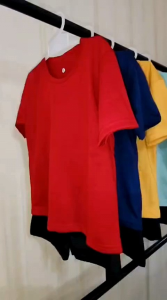 setelan polos baju dan celana untuk anak laki-laki maupun perempuan 2-12tahun