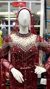 Gaun Pengantin Slim Dress Berkualitas Premium