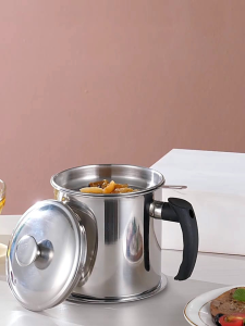 Saringan Minyak Goreng Stainless Halus / Saringan Minyak Goreng Stainless Jumbo / Saringan Minyak / Oil Strainer Stainless Steel 1150ml - 2102