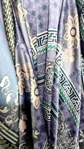GRATIS ONGKIR kain meteran Zarasilk motif BATIK | harga per 0.5 m