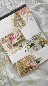 Fairy Lights Journal - READY STOCK/ art journaling/ scrapbook deco/ HAGD: Travel Street View deco background washi tape