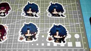 Honkai Star Rail 16 Sticker Set 1.5"x1.5" (GLOSSY/MATTE Sticker)