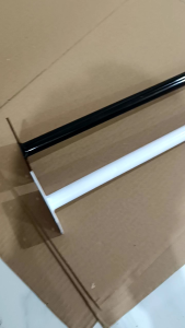 Kapstok Gantungan Baju minimalis/Gantungan baju panjang 40cm bahan besi Sudah termasuk paku beton