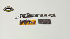 Logo Emblem Bagasi Xenia Komplit Type R Original