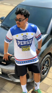 Baju Jersey Persib Bandung Juara 2025 Champions Pria Wanita Dewasa