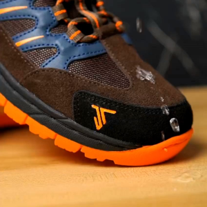 JIOTARO-STONE RIDER-Sepatu  Outdoor Originl Pria wanita kekinian -Brown/Orange