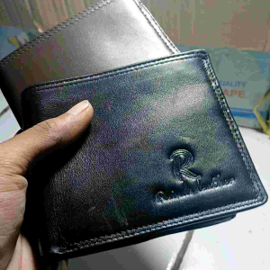 Dompet pria model tidur berbahan kulit sapi produk langsung UMKM