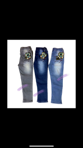 Celana Jeans Panjang Anak Snow  Melar Usia 1-12 Tahun