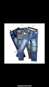 Celana Panjang Anak Jeans Abu Melar Usia 1-12 Tahun