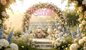 Nafesa Tudung Blooming Gardens