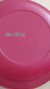 Tupperware Microwave Safe Gourmet Dinner Plates 550ml - 1pc BPA Free Microwave Safe