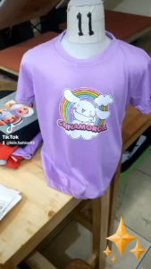 kaos anak cewek perempuan cinna morrol usia 2-10 tahun