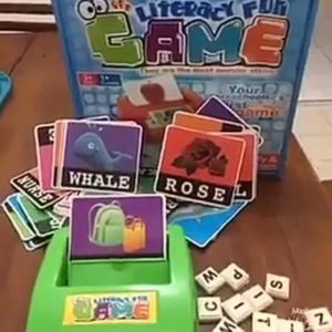 Literacy Fun Family Vocabulary Spelling Game Learning Kids