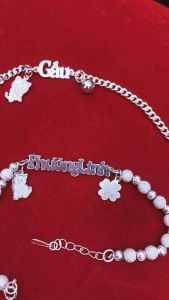 Lắc Tay Bạc Cho Bé Khắc Tên Theo Yêu Cầu Vòng Tay Bạc 925 Làm Quà Tặng Cao Cấp Kèm Hộp Đựng - Bạc Cao Cấp HVJ