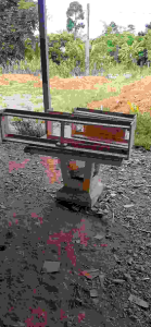 ชั้นไม้ใส่ขวดน้ำหวาน2ชั้น งานดิบ พร้อมใช้งาน