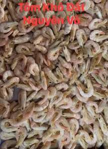 Tôm Khô Đất Nguyên Vỏ Loại Đặc Biệt Ngon Ngọt 100% Thiên Nhiên. Tín Cua - Đặc Sản Cà Mau